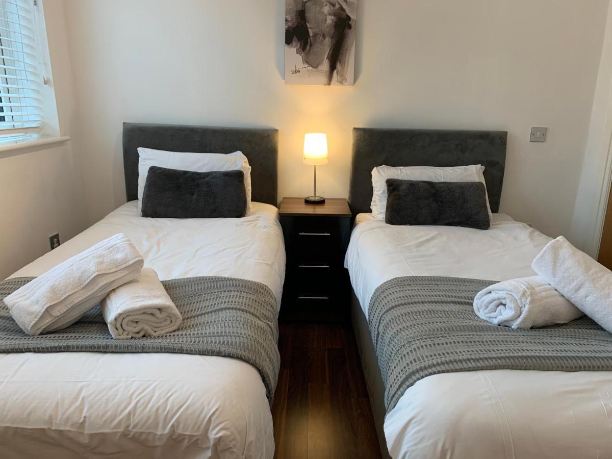 Zen Quality Beautiful 2 Bedroom Apartment With Free Parking And Wifi Close To Alexander Stadium Birmingham Exterior foto